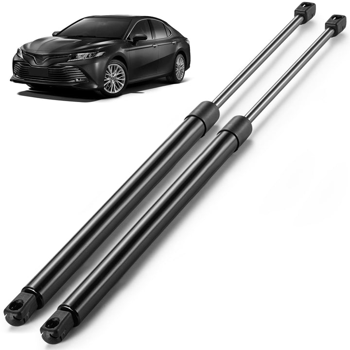 ARANA front view of packaged hood struts showing OEM fit and value