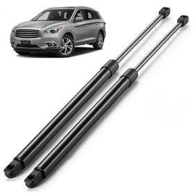 ARANA hood struts front packaging showing replacement pair and benefit of complete kit