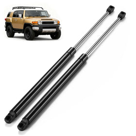 ARANA front packaging showing two hood struts and parts, highlights easy replacement