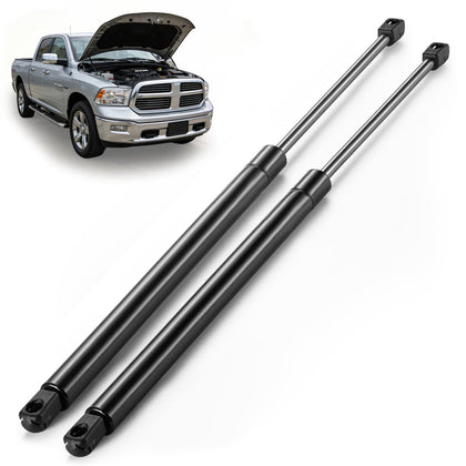 ARANA front packaging showing two hood struts and included hardware, reliable replacement