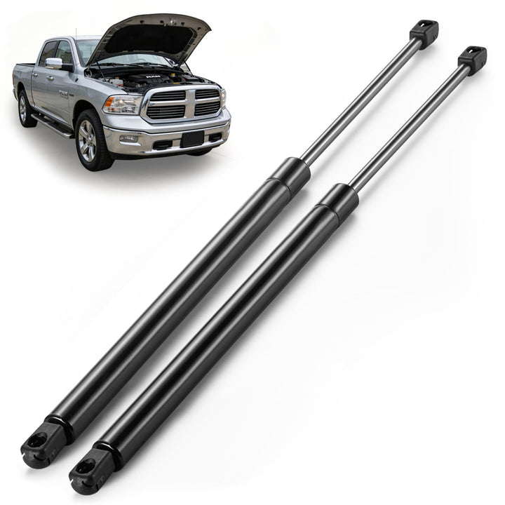 ARANA front packaging showing two hood struts and included hardware, reliable replacement