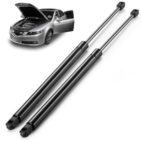 ARANA hood struts front packaging showing kit and included hardware benefit durability