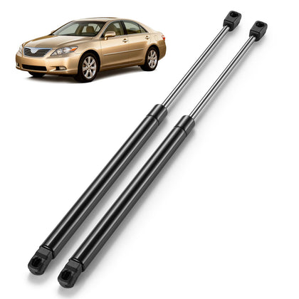 ARANA hood struts front packaging showing contents and benefit of compatibility