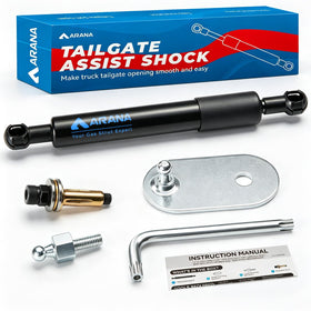 ARANA installed on F150 rear showing secure fit and quieter open