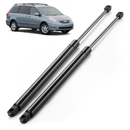ARANA liftgate struts front view showing robust build and direct-fit advantage