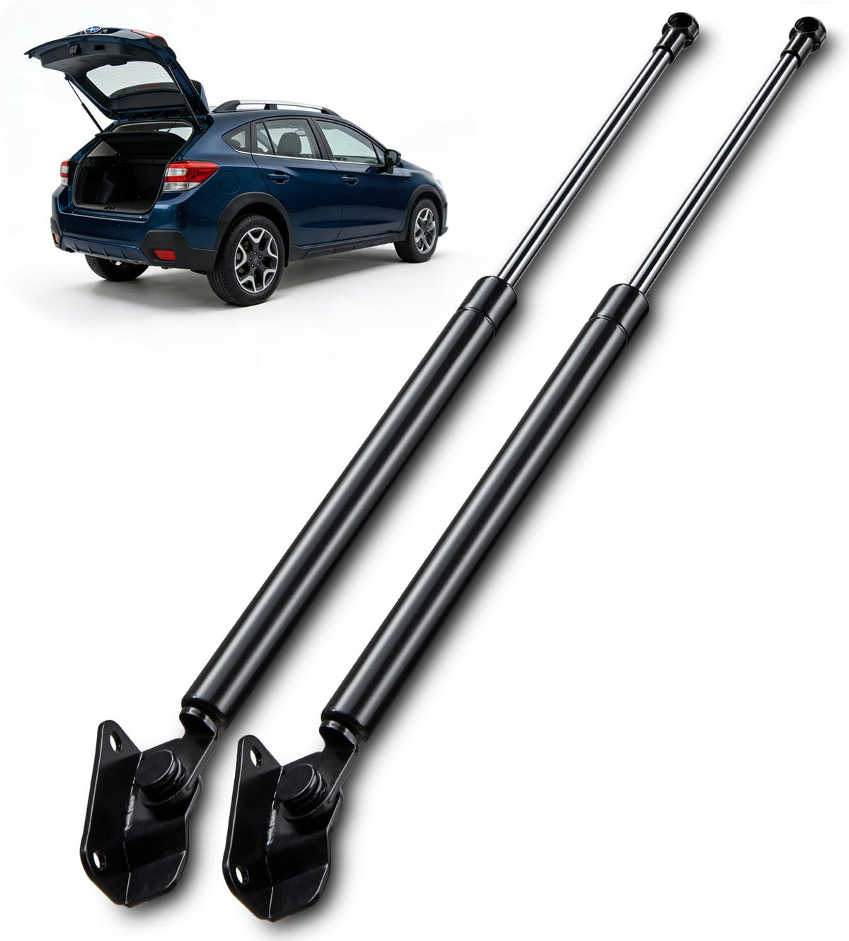 ARANA rear hatch strut front packaging showing OEM fit and fast replacement benefit