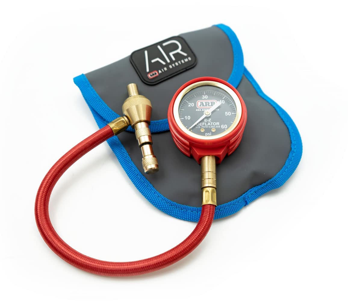 ARB ARB505 front view showing gauge and tool for quick air-downs