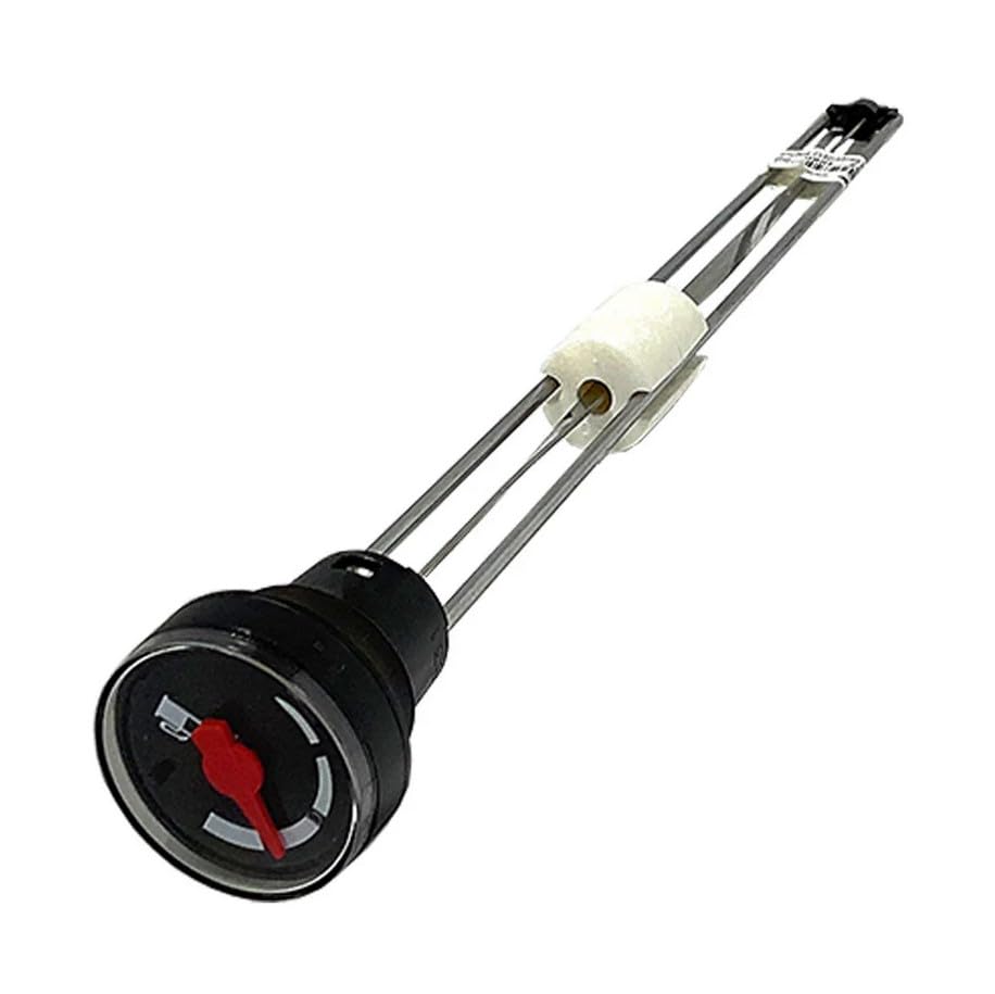 Arbor King Bad Boy fuel gauge front view shows clear readable gauge for reliable fuel checks