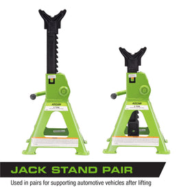 ARCAN jack stands saddle close-up highlighting contoured seat and secure positioning benefit