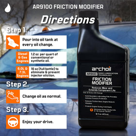 Archoil AR9100 on workshop bench with tools showing pro-grade maintenance benefit