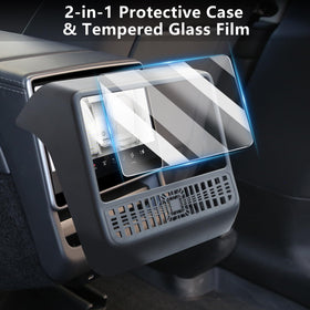 Arcoche 8-inch tempered glass front close-up preserving screen clarity