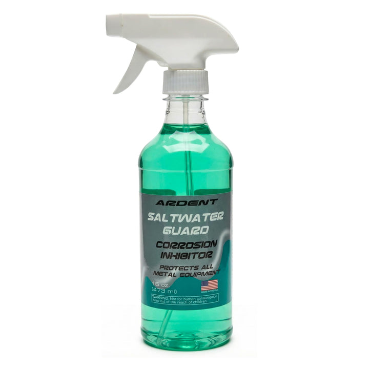Ardent bottle front view showing label and 16 oz capacity for clear identification and easy purchase