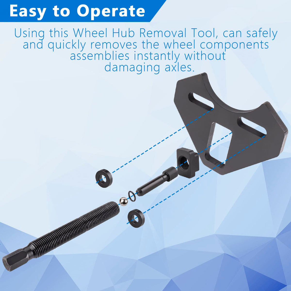 aremnry tool beside ruler showing compact size for easy storage