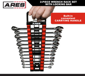 ARES inside drawer showing compact fit and tidy tool storage