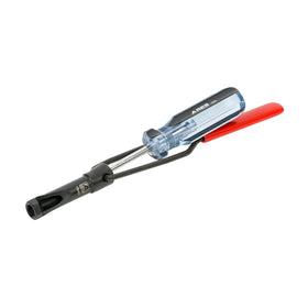 ARES tool engaged on valve stud demonstrating secure fit and controlled turning benefit