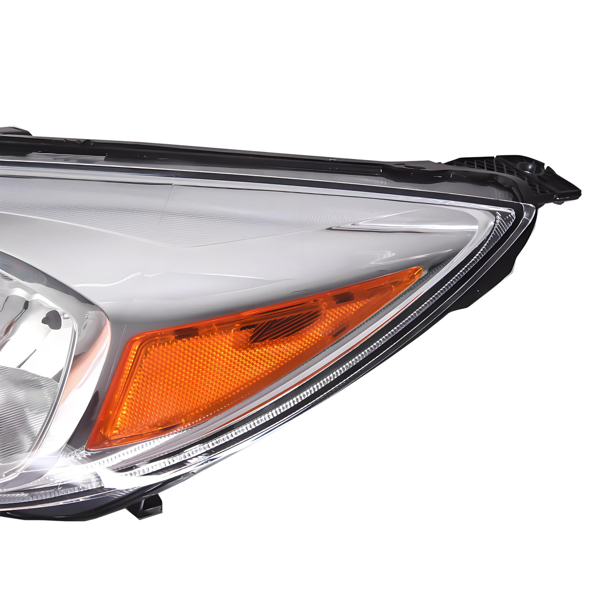 Aresparts chrome housing with amber reflector preserving factory appearance