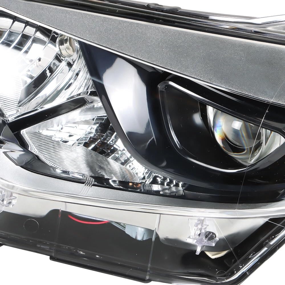 Aresparts LED low-beam installed in housing offering whiter, consistent illumination