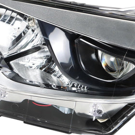 Aresparts LED low-beam installed in housing offering whiter, consistent illumination