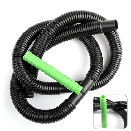 Areyourshop front view of oil drain kit showing components and tidy packaging benefit