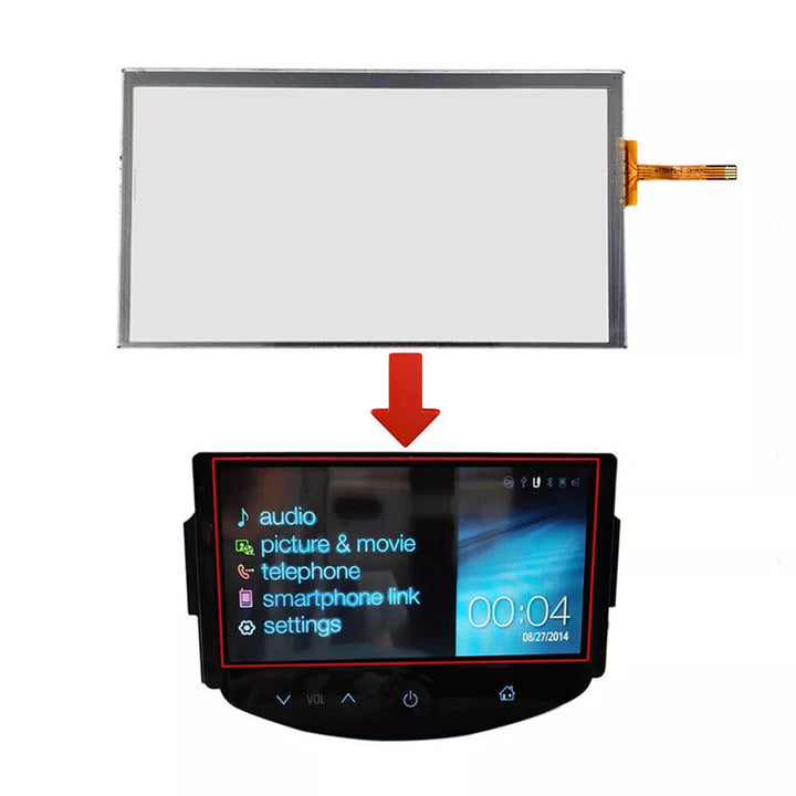 Arfepa front view of 7-inch LA070WV1-TD05 showing clear display for easy replacement