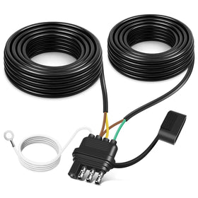 ARIMDOTUL front connector and full harness showing plug benefit: easy vehicle hookup