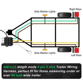 ARIMDOTUL installed on boat trailer illustrating straightforward replacement and fit