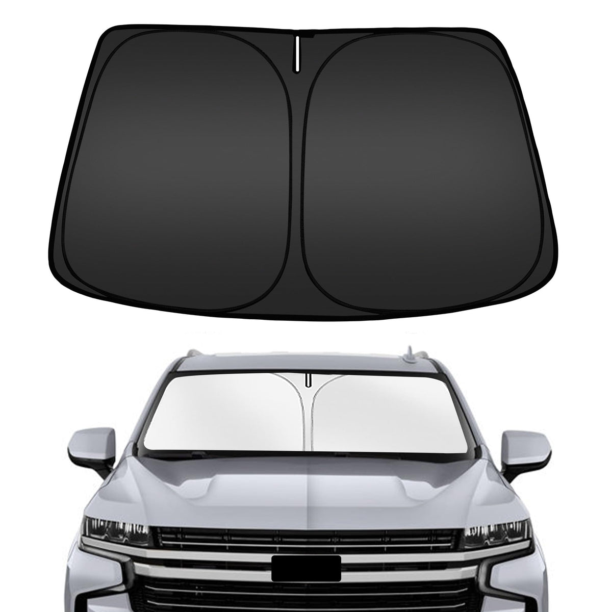 ARISMOTOR front packaging showing custom Tahoe fit and clear protection benefit