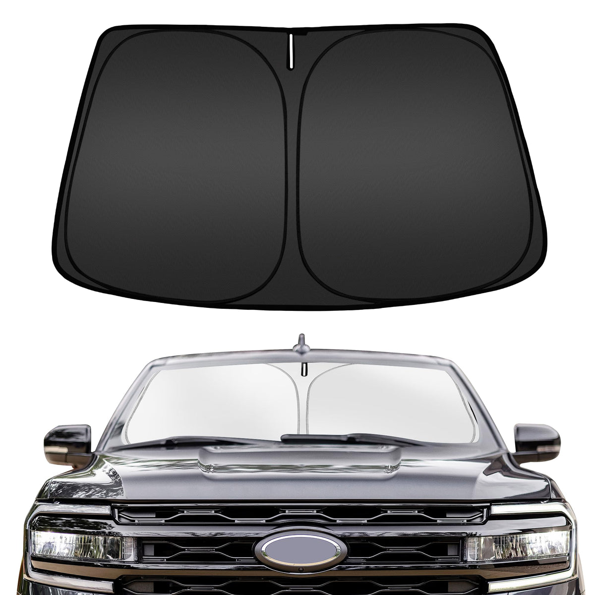 ARISMOTOR front packaging showing custom-fit Expedition shade and easy storage