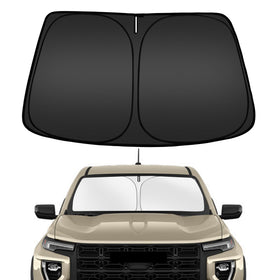 ARISMOTOR front packaging for GMC Canyon shade shows fit and benefit