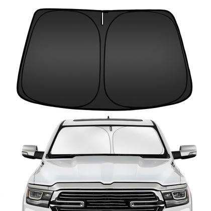 ARISMOTOR front packaging view showing custom Ram 1500 fit and neat storage