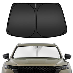 ARISMOTOR front view installed on Mazda CX-50 showing full coverage benefit