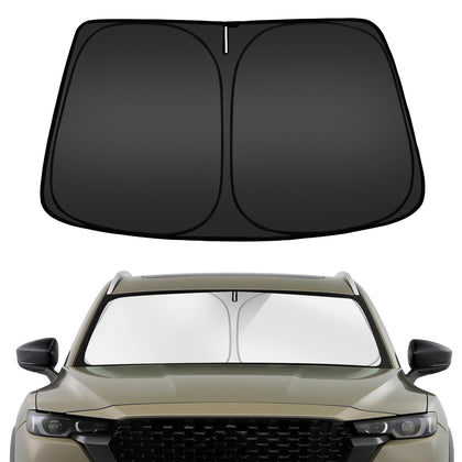 ARISMOTOR front view installed on Mazda CX-50 showing full coverage benefit