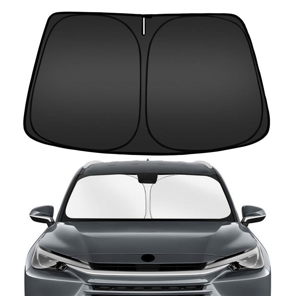 ARISMOTOR front view sun shade fitted perfectly and blocking sun