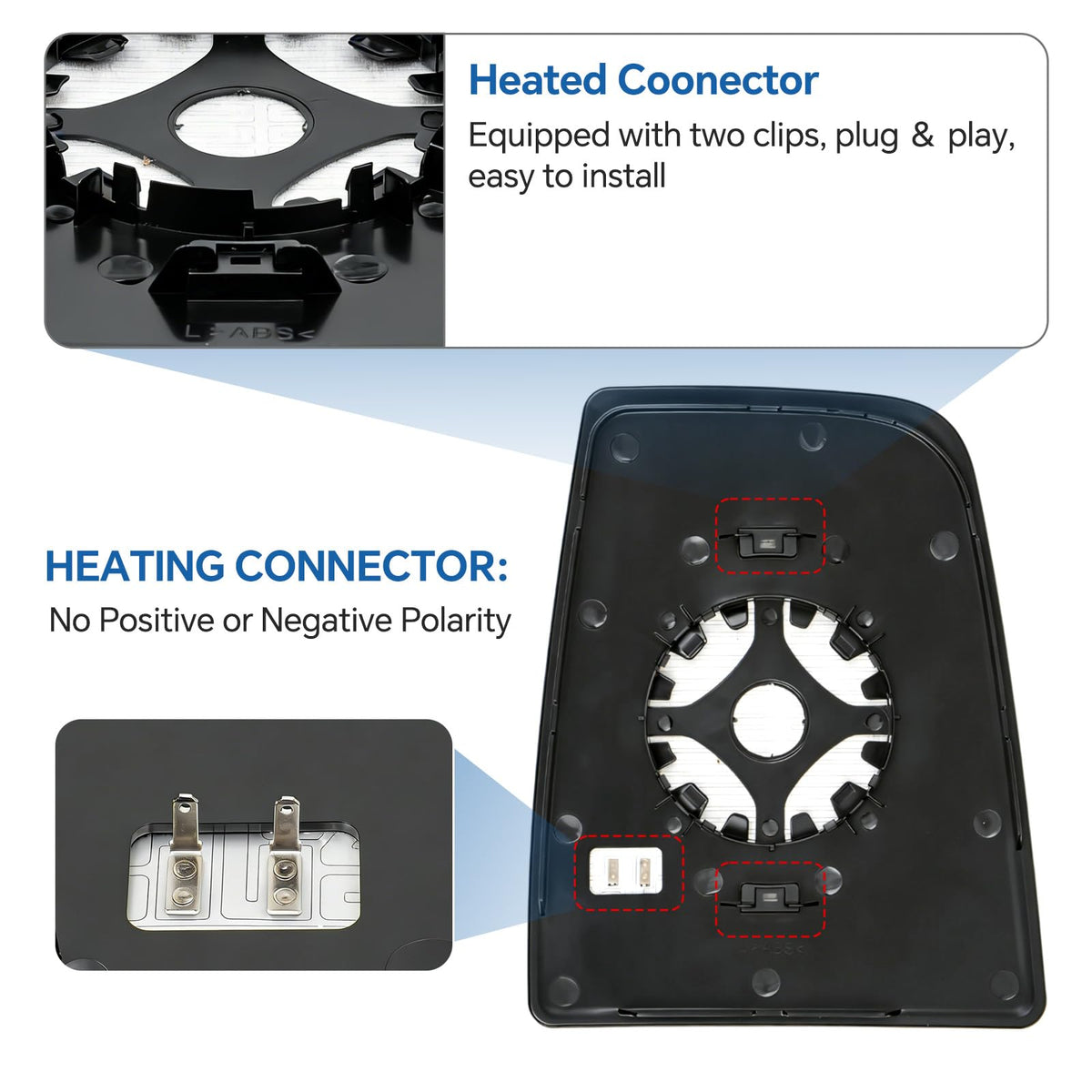 Aritoxy backing plate detail for secure, accurate mounting