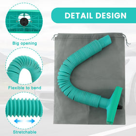 Arivlune folded flat for compact storage in glove box, space-saving convenience
