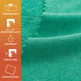 Arkwright microfiber cloth close-up texture showing dense fibers for superior cleanup