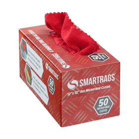 Arkwright SmartRags front box showing pack of 50 and dispenser convenience