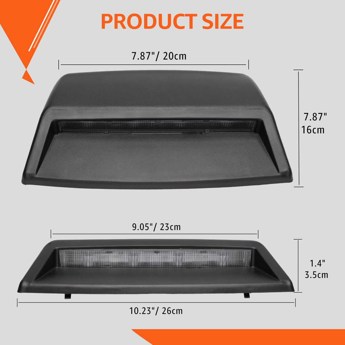 Armker ABS housing detail showing durable impact-resistant construction