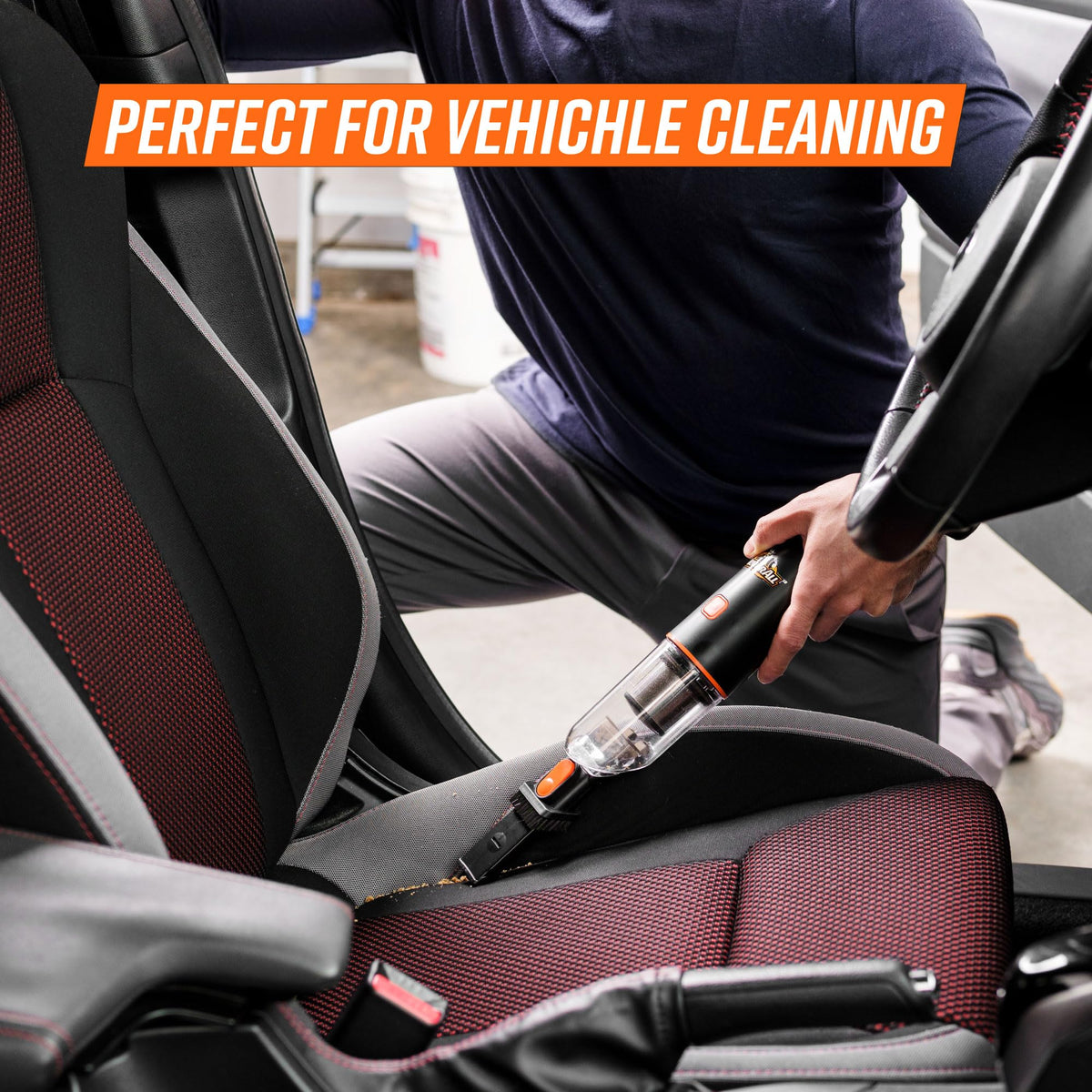 Armor All set of six accessories laid out for versatile car and home cleaning tasks