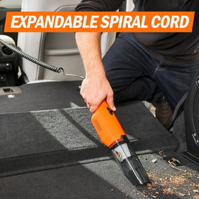 Armor All vacuum removable dust cup removed for quick emptying and simple maintenance