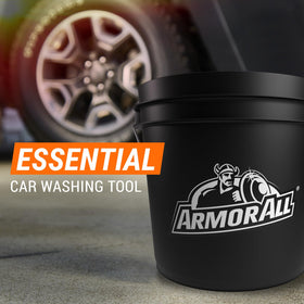 Armor All bucket filled with wash kit for organized cleaning