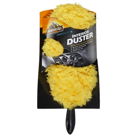 Armor All duster front view showing handle and microfiber head for easy dusting