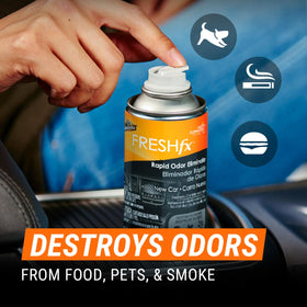 Armor All fogger releasing fine mist to reach vents and upholstery