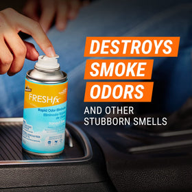 Armor All fogger mist dispersing from vehicle vent for deeper reach