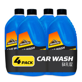 Armor All front bottle showing concentrate label and easy storage benefit