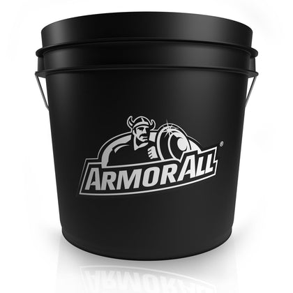 Armor All front-facing bucket showing durable construction and easy carry