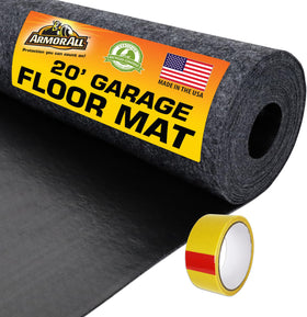 Armor All front packaging showing mat roll protecting garage floor