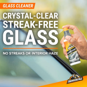 Armor All multi-purpose cleaner used on dashboard for easier dirt and grime removal