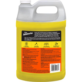 Home driveway car wash scene with Armor All showing convenient everyday use benefit