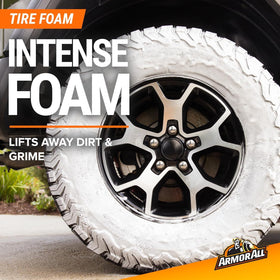 Armor All microfiber towel close-up offering lint-free buffing and streak-free results